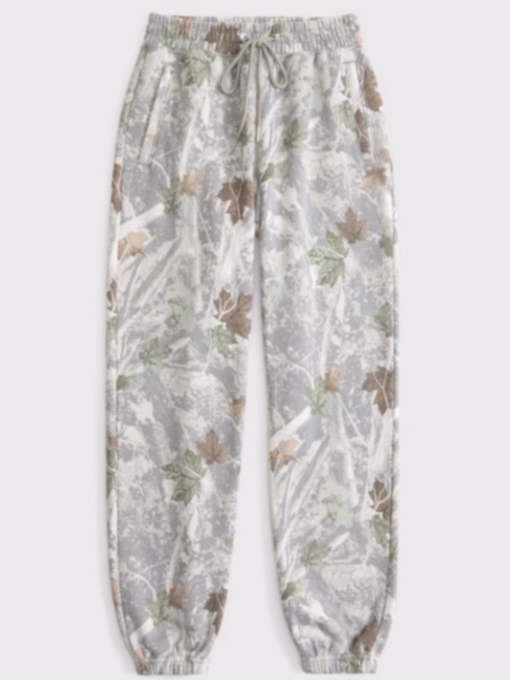 Abercrombie camo Sunday joggers